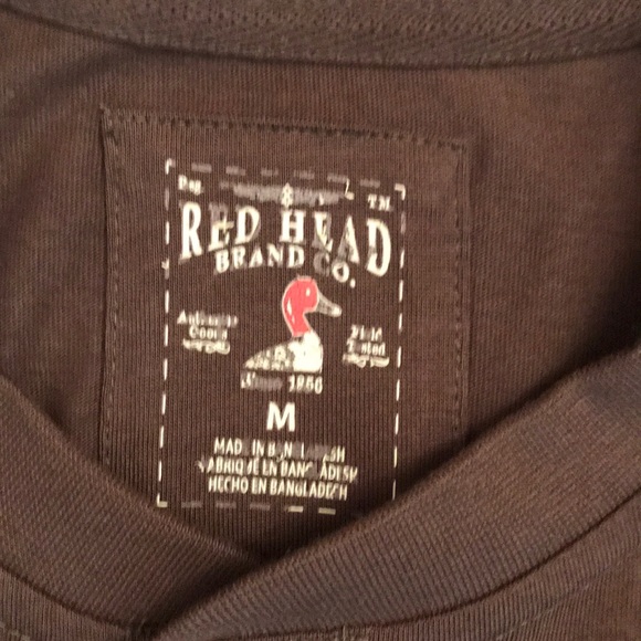 Red Head Brand pocket T-shirt - Picture 2 of 5